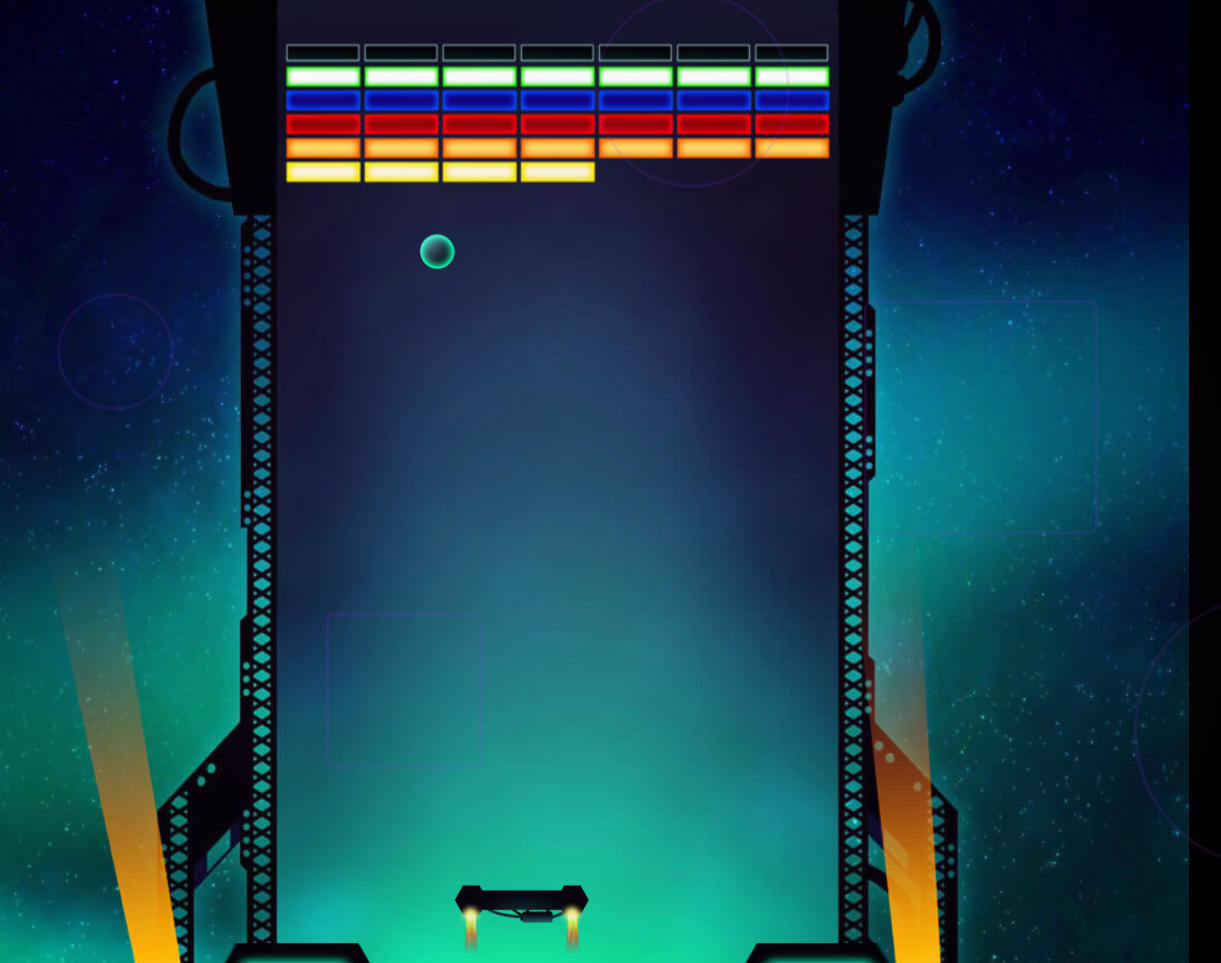 Brick Breaker Galaxy Defense Combat - Energy balls liberating cosmic areas with tactical shots